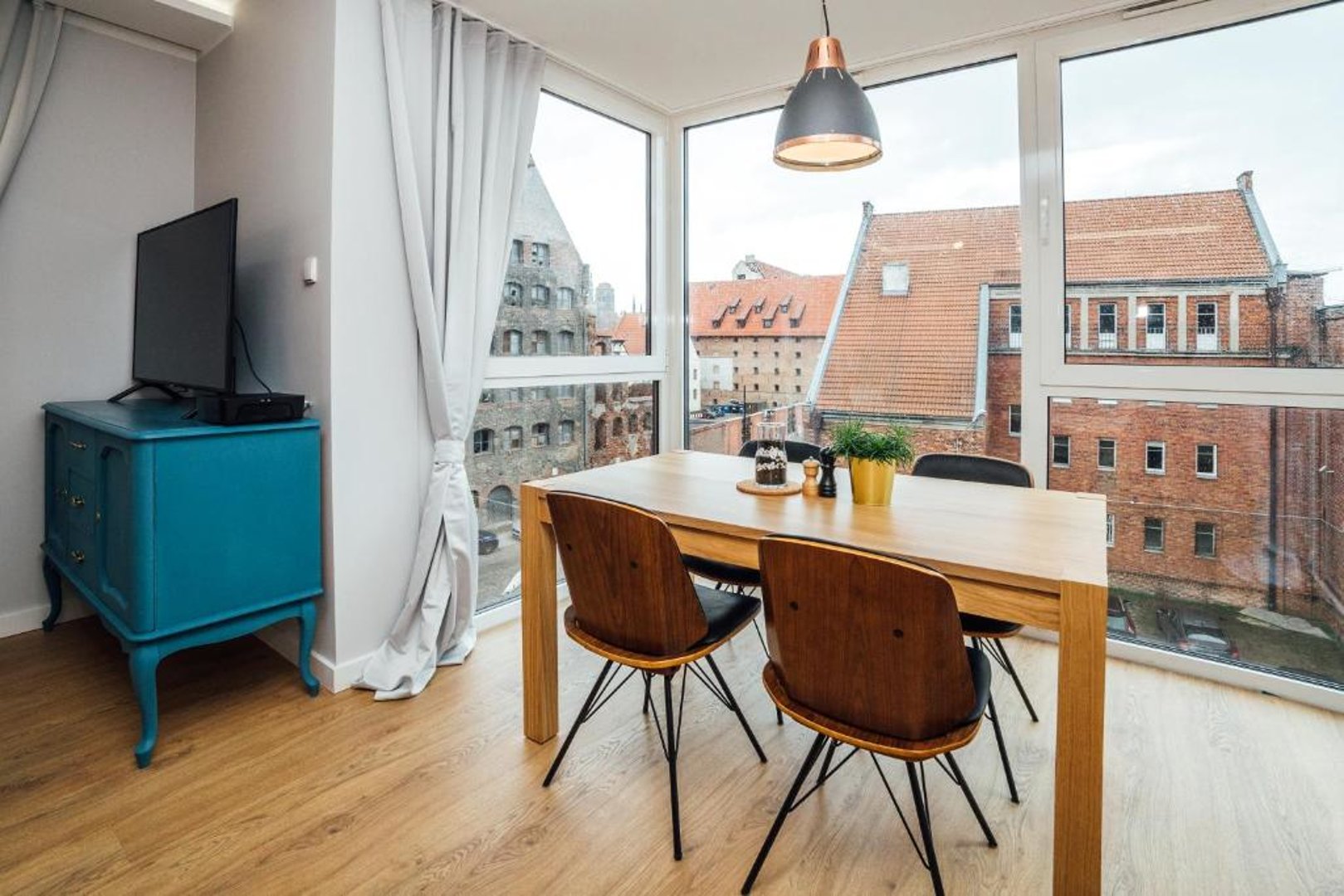 Pobookowane Apartments Gdańsk Skyloggia Chmielna Apartament typu Deluxe